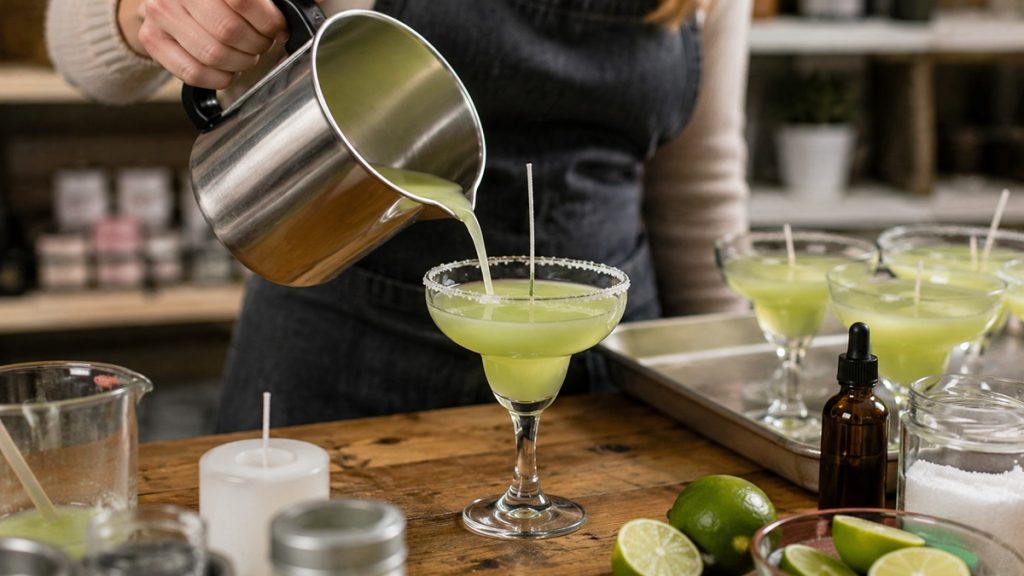 DIY Margarita Candle Craft to Sell